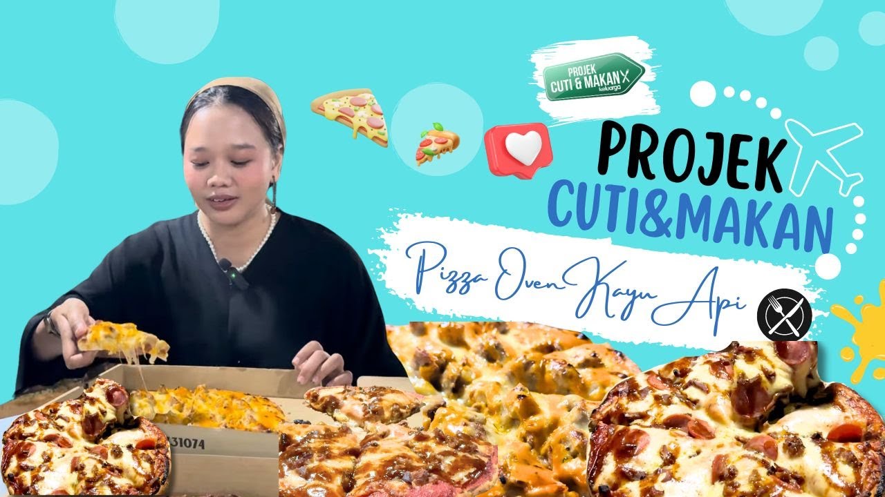 Makan Pizza Homemade Dalam Hutan, Masak Guna Kayu Api. Ramai Teruja!