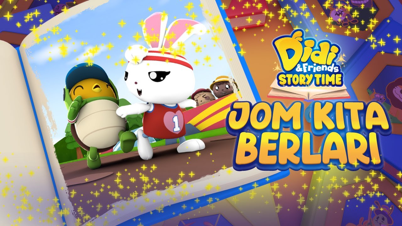 Jom Kita Berlari | Didi & Friends Storytime | Lagu Baharu Didi & Friends