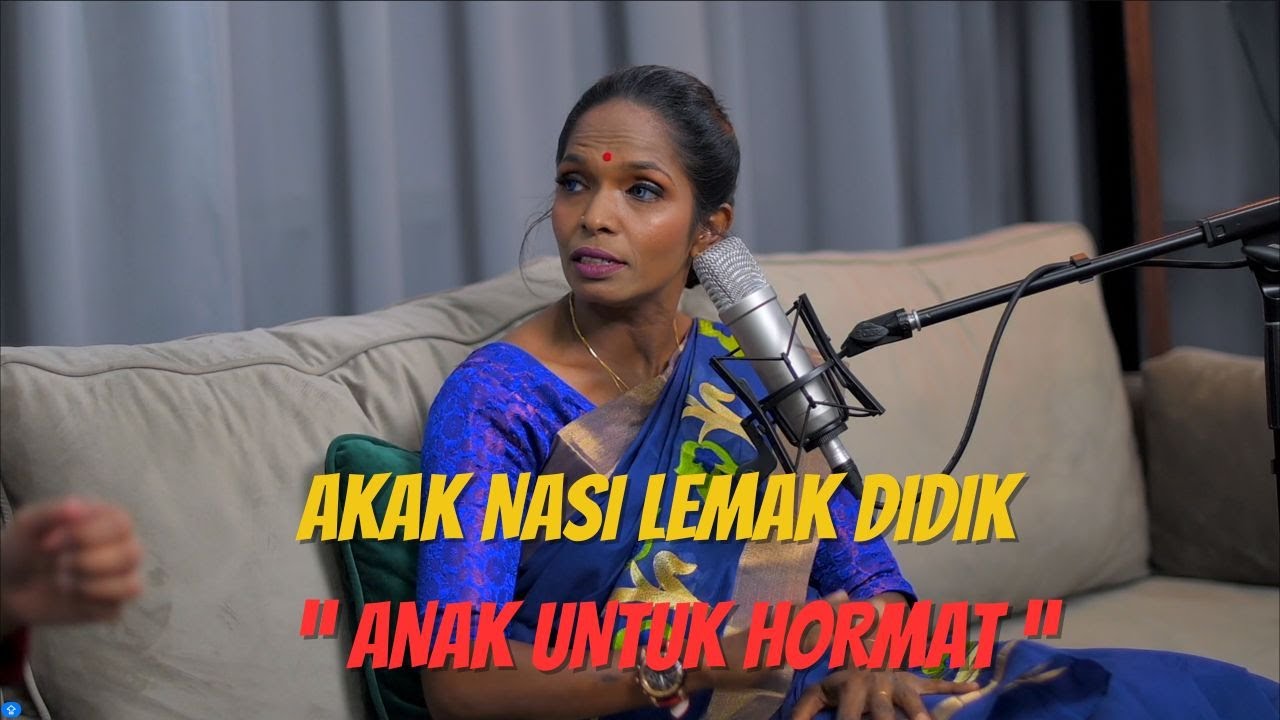 Akak Nasi Lemak Viral Didik Anak Untuk Hormat.